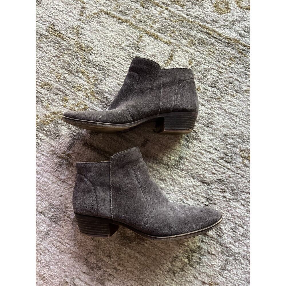 Gray Short Booties